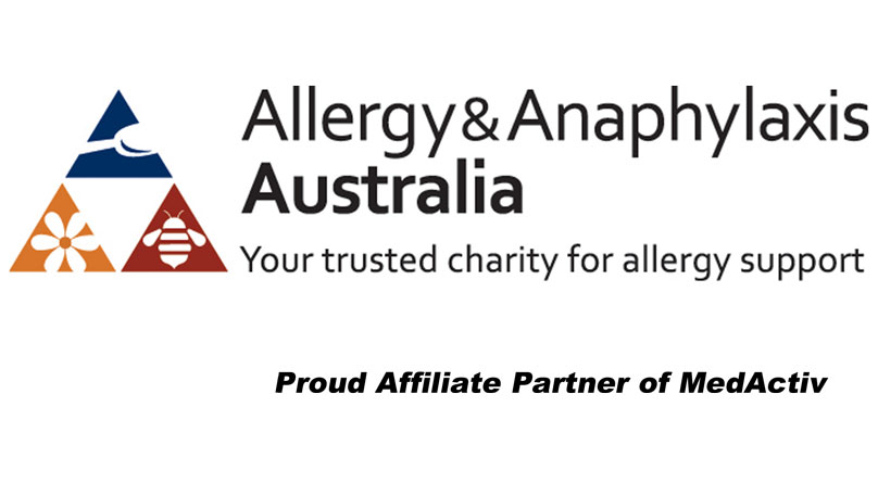 Allergy & Anaphylaxis Australia - Proud affiliate partner of MedActiv