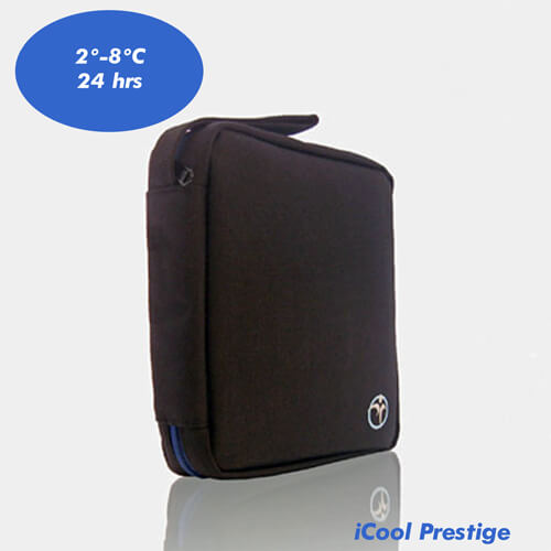 ICool Prestige Valigetta Termica Per Farmaci 2-8°C 24h - Borsa Isotermica Per Insulina, Ormoni, Penne E Fiale